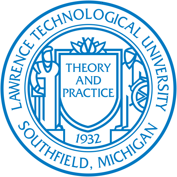 Lawrence Technological University (LTU), USA + PIBM, India Logo